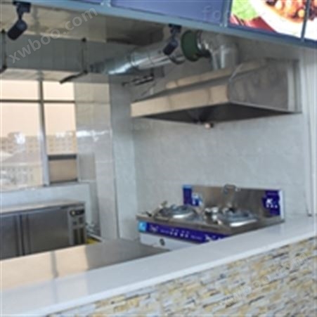 山西商用酒店厨房工程厨房排烟系统设计 油烟净化器