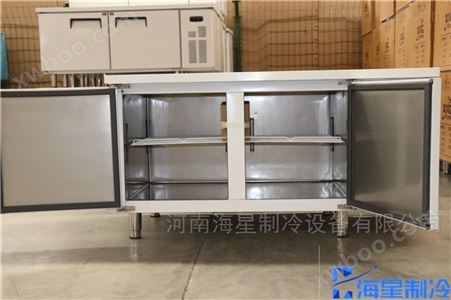 开封周口平式平台冷柜厂家冷藏冷冻操作台 保鲜工作台