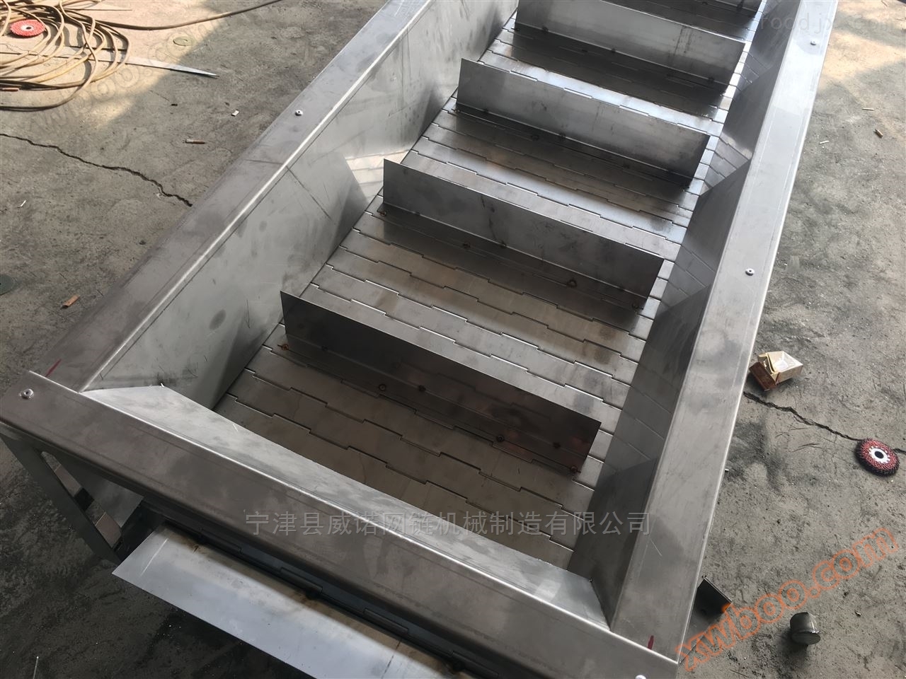 花生米链板输送机