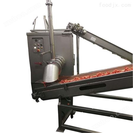 皮带滚筒式骨肉分离机加工肉原材料的局限性 骨肉分离设备