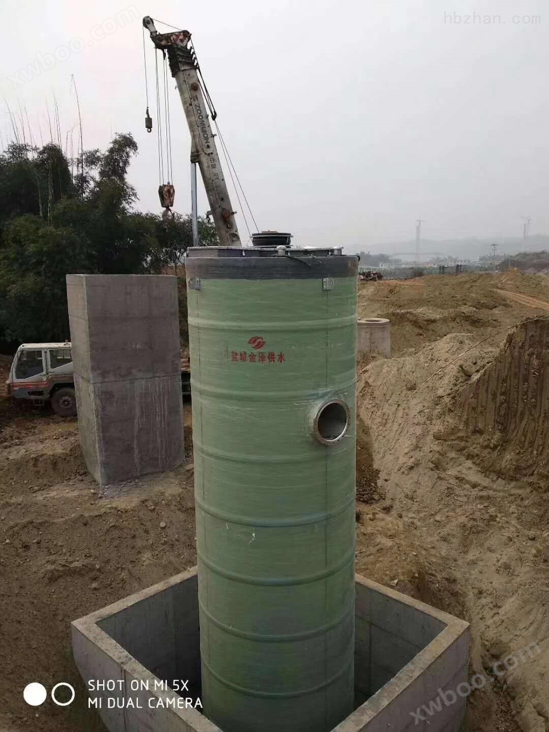 一体化污水提升泵站3000立方