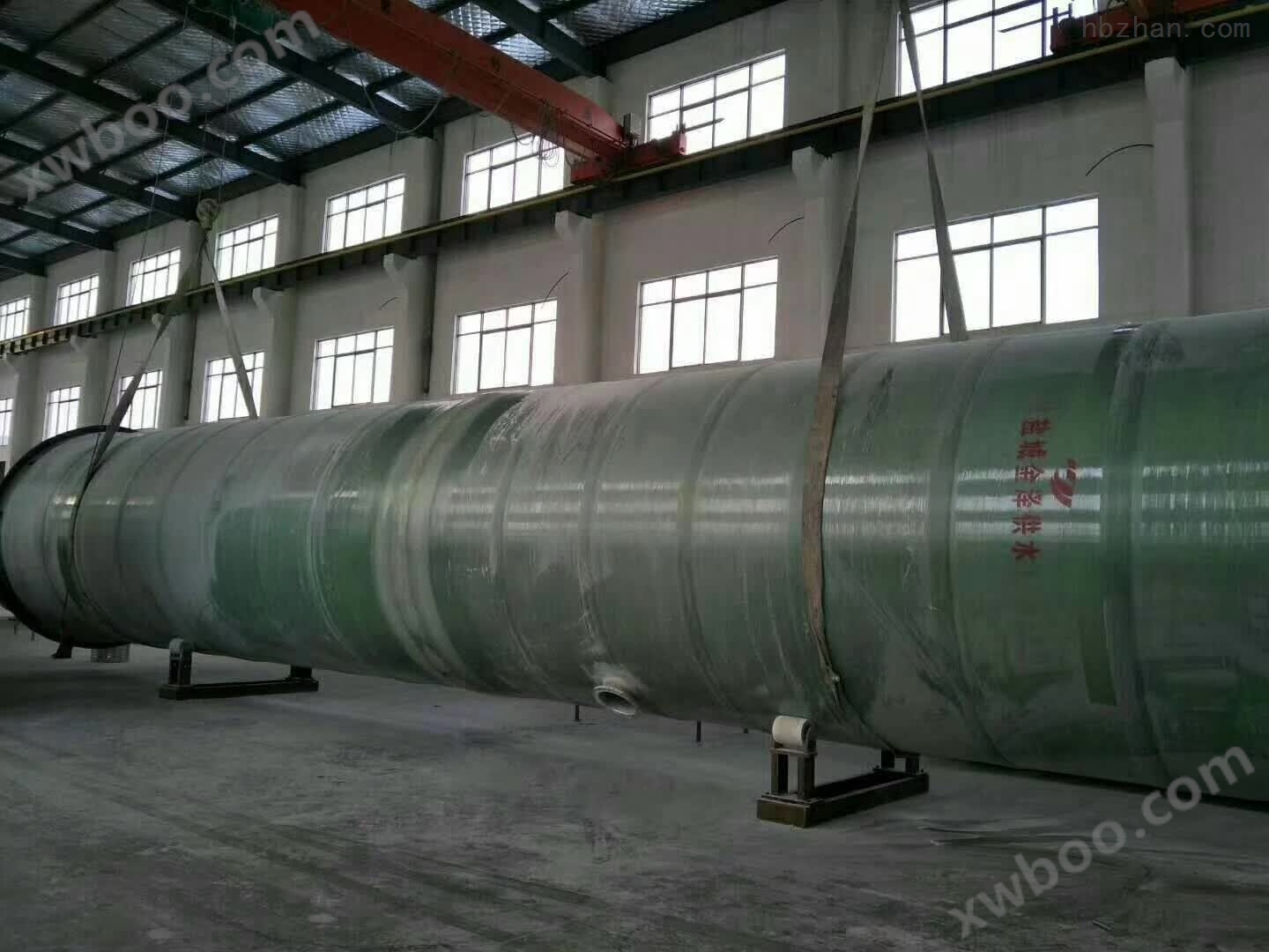 200立方玻璃钢一体化泵站直径2m-直径4.2m
