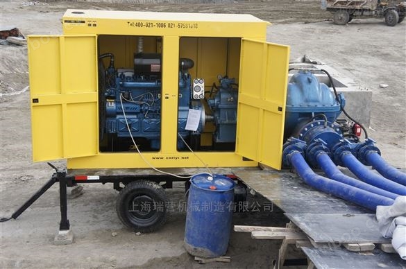 自吸式农业灌溉移动泵车