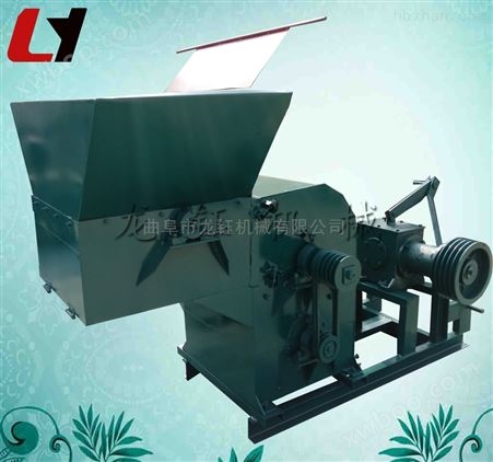 LYS-420高产量大型粉碎机，自动进料花生秧加工机械