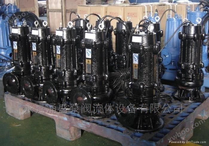100JYWQ-80-9-2000-4KW搅匀潜水排污泵