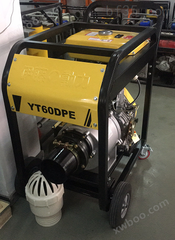 6寸柴油机自吸水泵YT60DPE