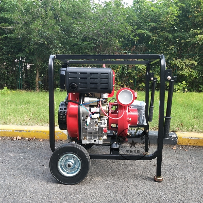 翰丝3寸柴油机消防便携式抽水泵
