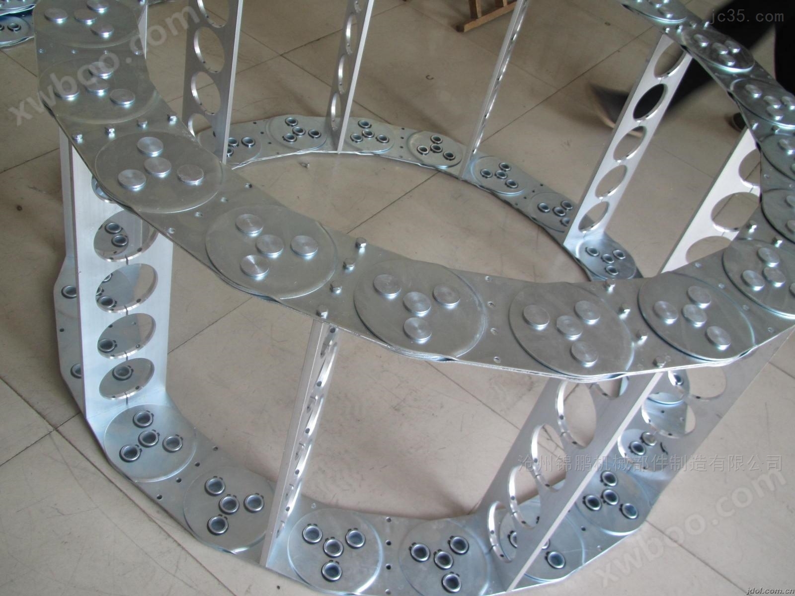 框架式机床钢铝拖链
