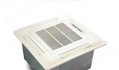 空调风盘机吸顶式水空调四面出风水冷水暖卡式风盘天花机