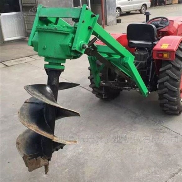 新款汽油手提式挖坑机