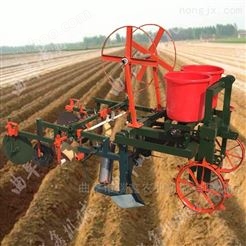 农用种植多功能覆膜机 大型四轮覆膜打药机