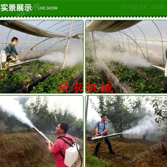 农作物水稻弥雾机 杀虫灭菌烟雾机图片