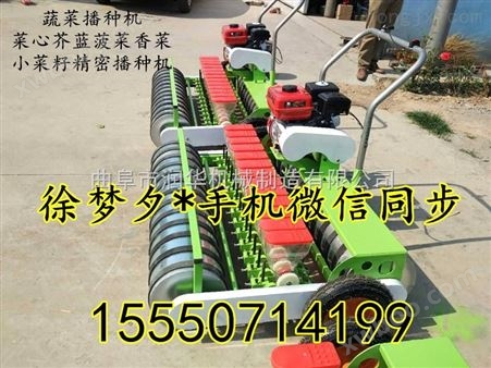 上海青精密种植机 汽油自走式精播机