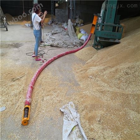 直销玉米小麦软管吸粮机 低噪音作业抽粮机