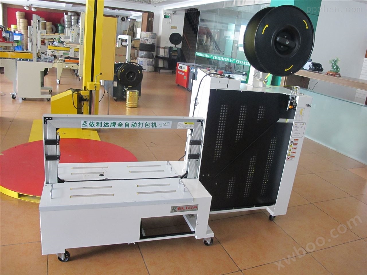 广州全自动打包机在线加压式捆扎机厂家