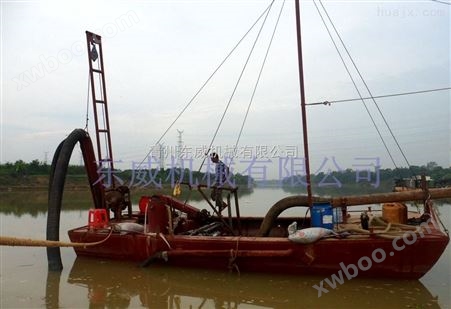 烟台采沙系列抽沙船生产定制当选东威机械