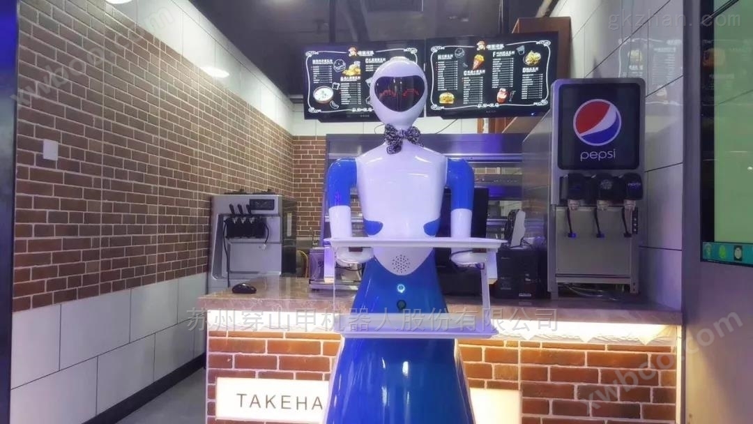 供应广州胜和女神餐厅餐饮送餐机器人