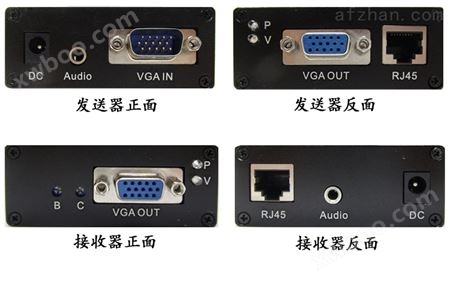 朗恒  VGA视频延长器 距离100米 延长DVR